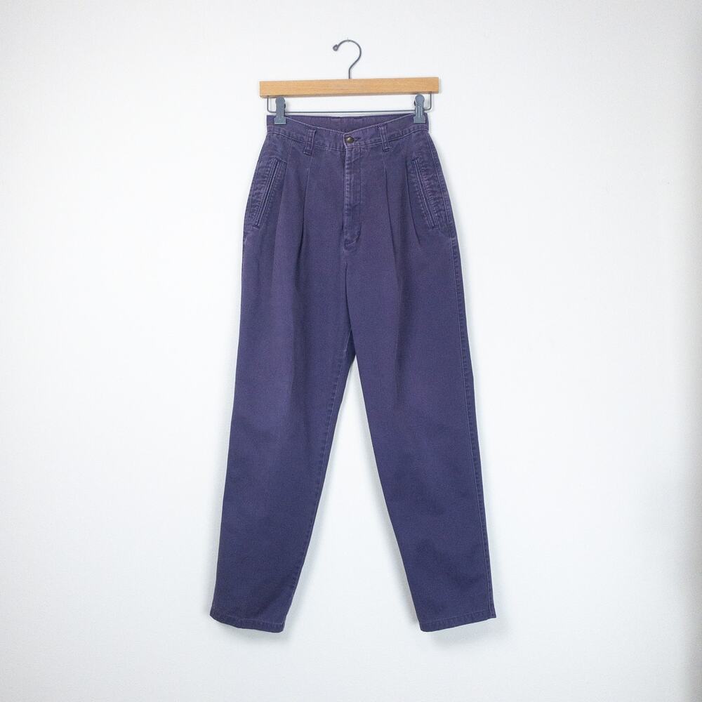 Northern Reflections Vintage Purple Pin Tuck Bareback Jeans 24/25
